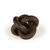 8" Brown Solid Wood Tabletop Sculpture