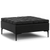 36" Black Upholstery Storage Ottoman