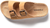 ROXONI Girls Comfort Sandals Double Buckle Adjustable Slip on Summer Slides Soft Footbed EVA Flat Slides Footbed Suede with Arch Support Non-Slip
