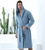 Men's Turkish Cotton Hooded Terry Bathrobe
