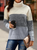 Louis Turtleneck Color-Block Sweater