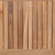18" Natural Solid Wood Indoor Outdoor Square Planter Box