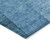 10' X 14' Teal Blue Aqua And Turquoise Ombre Washable Indoor Outdoor Area Rug