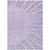 9' X 12' Lavender And Purple Abstract Washable Indoor Outdoor Area Rug