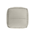 18" Gray and Natural Cotton And Jute Cube Pouf Ottoman