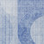 9' X 12' Denim Blue And Sky Blue Geometric Washable Indoor Outdoor Area Rug