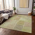 9' X 12' Green Copper And Mint Green Patchwork Washable Indoor Outdoor Area Rug