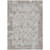 10' X 14' Taupe And Ivory Patchwork Washable Indoor Outdoor Area Rug