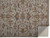 5' X 8' Gray And Gold Wool Floral Tufted Handmade Stain Resistant Area Rug