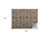5' X 8' Gray And Gold Wool Floral Tufted Handmade Stain Resistant Area Rug