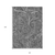 10' X 14' Gray Silver And Charcoal Paisley Washable Indoor Outdoor Area Rug