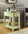 23" Pale Green Single Drawer End Table