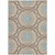 8' X 10' Khaki Brown And Taupe Floral Medallion Washable Indoor Outdoor Area Rug