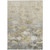 8' X 10' Beige Taupe And Wheat Floral Washable Indoor Outdoor Area Rug