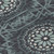 10' X 14' Charcoal Gray And Ivory Floral Medallion Washable Indoor Outdoor Area Rug
