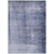 8' X 10' Navy Blue And Sky Blue Abstract Washable Indoor Outdoor Area Rug
