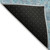 9' X 12' Aqua Blue And Silver Floral Washable Indoor Outdoor Area Rug