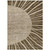 9' X 12' Brown Taupe And Beige Abstract Washable Indoor Outdoor Area Rug