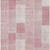 9' X 12' Pink Blush And Ivory Patchwork Washable Indoor Outdoor Area Rug