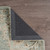 5' X 8' Blue Wool Floral Medallion Hand Tufted Area Rug
