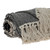 Parkland Collection Palak Eclectic Beige 52" x 67" WOVEN HANDLOOM Throw