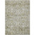 8' X 10' Taupe Beige And Gold Oriental Washable Indoor Outdoor Area Rug