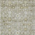 8' X 10' Taupe Beige And Gold Oriental Washable Indoor Outdoor Area Rug