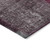 10' X 14' Merlot Burgundy And Gray Patchwork Washable Indoor Outdoor Area Rug