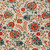 10' X 14' Ivory Orange Blue Green And Red Floral Indoor Outdoor Area Rug