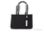 Marc Jacobs Signet Medium Black Canvas Convertible Tote