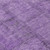 8' Purple Eggplant And Gray Round Patchwork Washable Indoor Outdoor Area Rug