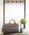 Copy of Michael Kors Travel Extra Large Brown PVC Top Zip Duffle Weekender Luggage Bag