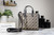 Marc Jacobs Mini Grind Signet Printed Leather Crossbody Tote