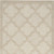 2' X 4' Cream And Beige Geometric Indoor Outdoor Area Rug