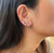 DIANA SILVER MARQUIS CROWN EARRINNG