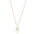 DESIREE OPAL BIRTHSTONE PENDANT NECKLACE - OCTOBER