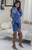 Kylie Oversized Ripped Denim Jacket