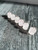 Rose Quartz Cylinder Earrings