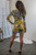 Wrap Me Surplice Bodycon Wrap Mini Dress