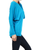 Long Sleeve Lightweight Dolman Basic Tunic Top Blue