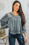 Bohemian Ribbed Flowers Top