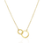 ANTONIA UNITY CIRCLE LINK NECKLACE