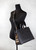 Burberry Banner Medium Black Leather Tote Bag
