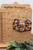 Sunflowers on Cow Heart || Faux Leather Dangle Earrings || Hypoallergenic