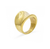 GOLD SADDLE RING - SAMPLE
