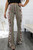 Floral Pedals Print Bell Bottoms