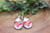 49ers Football Teardrop French Lever Earrings