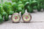 Shotgun Shells || Glass Stud Earrings || Hypoallergenic