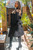 New York New York Trench Coat Black