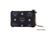 MCM Color Splash Small Leather Key Ring Zip Wallet